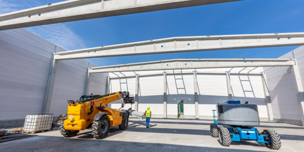 Pintar Fachadas de Naves Industriales, Fábricas y Almacenes Lleida · Pintar Construcción de Obra Nueva